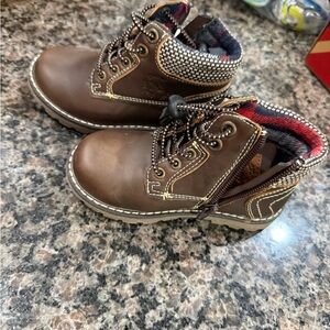 Brown Boys Boots